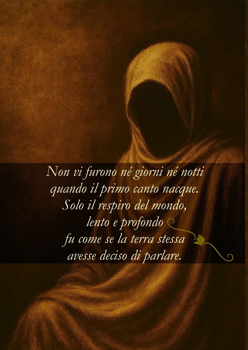 Il verso che tace retro copertina